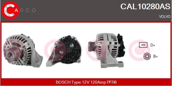 Casco CAL10280AS - Генератор unicars.by