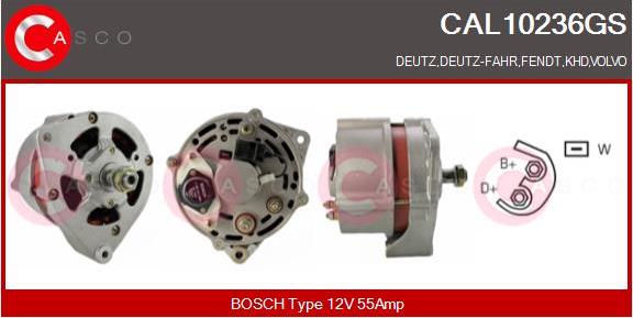 Casco CAL10236GS - Генератор unicars.by