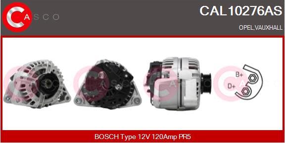 Casco CAL10276AS - Генератор unicars.by