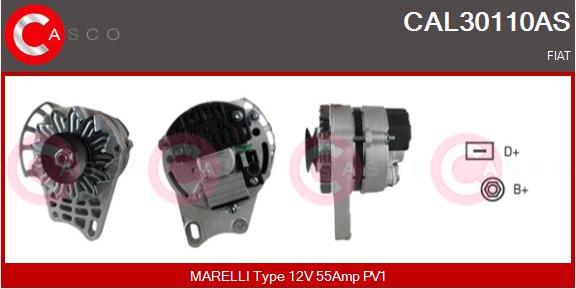 Casco CAL30110AS - Генератор unicars.by