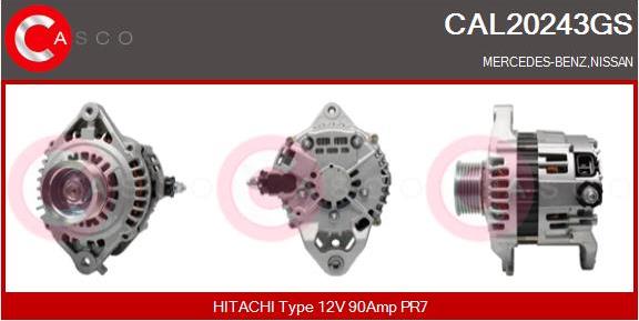 Casco CAL20243GS - Генератор unicars.by