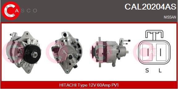 Casco CAL20204AS - Генератор unicars.by