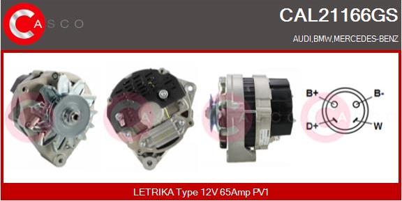 Casco CAL21166GS - Генератор unicars.by