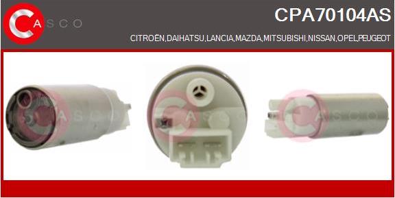 Casco CPA70104AS - Топливный насос unicars.by