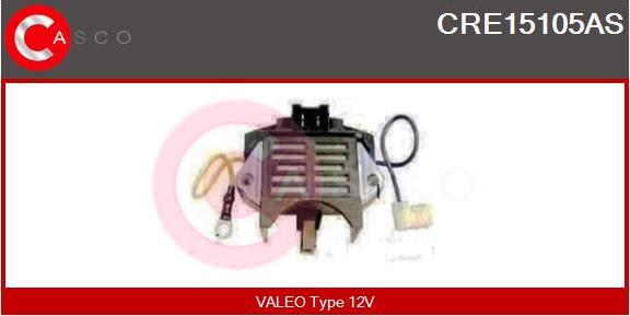 Casco CRE15105AS - Регулятор напряжения, генератор unicars.by