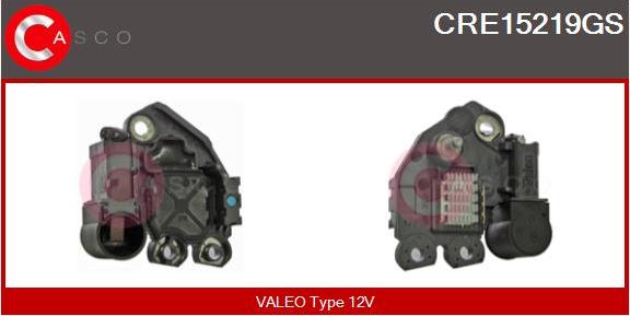 Casco CRE15219GS - Регулятор напряжения, генератор unicars.by