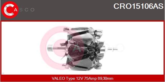 Casco CRO15106AS - Ротор, генератор unicars.by