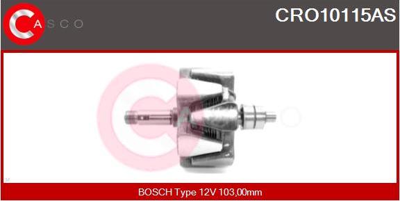 Casco CRO10115AS - Ротор, генератор unicars.by