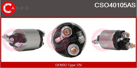 Casco CSO40105AS - Тяговое реле, соленоид, стартер unicars.by