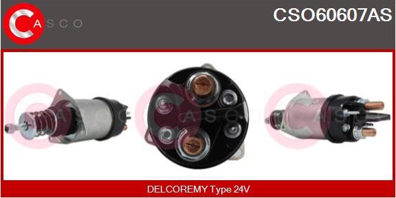 Casco CSO60607AS - Тяговое реле, соленоид, стартер unicars.by