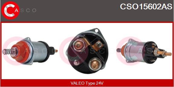 Casco CSO15602AS - Тяговое реле, соленоид, стартер unicars.by