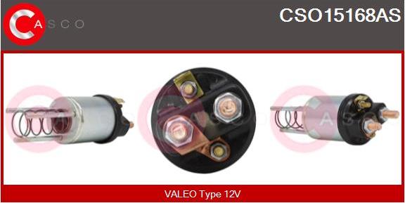 Casco CSO15168AS - Тяговое реле, соленоид, стартер unicars.by