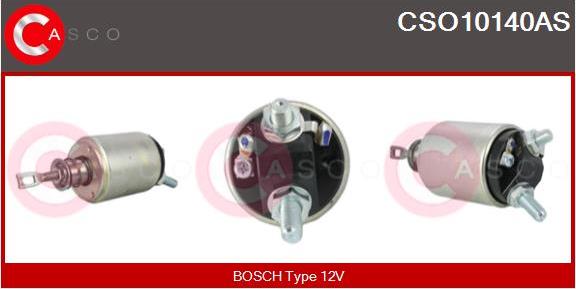 Casco CSO10140AS - Тяговое реле, соленоид, стартер unicars.by