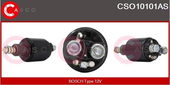 Casco CSO10101AS - Тяговое реле, соленоид, стартер unicars.by