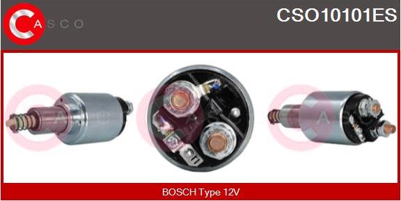 Casco CSO10101ES - Тяговое реле, соленоид, стартер unicars.by