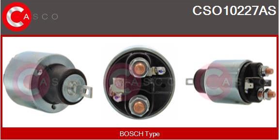 Casco CSO10227AS - Тяговое реле, соленоид, стартер unicars.by