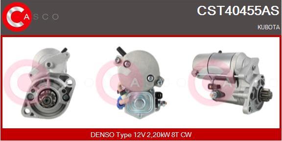 Casco CST40455AS - Стартер unicars.by