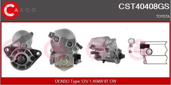 Casco CST40408GS - Стартер unicars.by