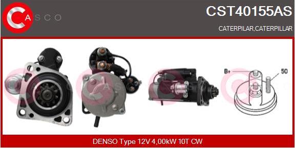 Casco CST40155AS - Стартер unicars.by