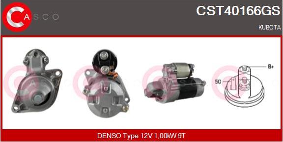 Casco CST40166GS - Стартер unicars.by