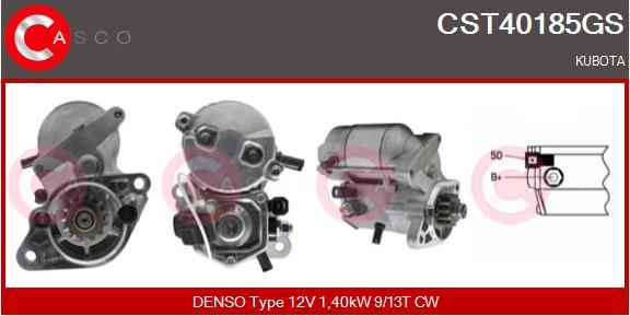 Casco CST40185GS - Стартер unicars.by