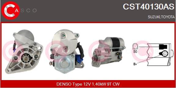 Casco CST40130AS - Стартер unicars.by