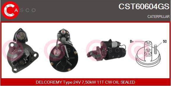 Casco CST60604GS - Стартер unicars.by