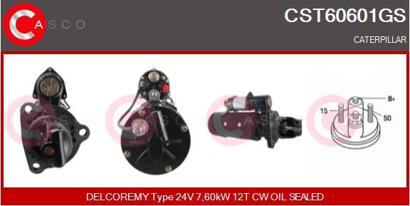 Casco CST60601GS - Стартер unicars.by