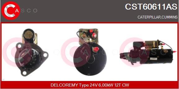 Casco CST60611AS - Стартер unicars.by