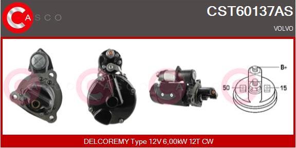 Casco CST60137AS - Стартер unicars.by