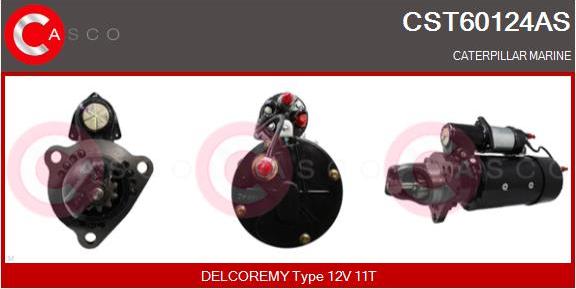 Casco CST60124AS - Стартер unicars.by