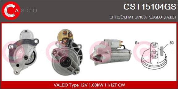 Casco CST15104GS - Стартер unicars.by