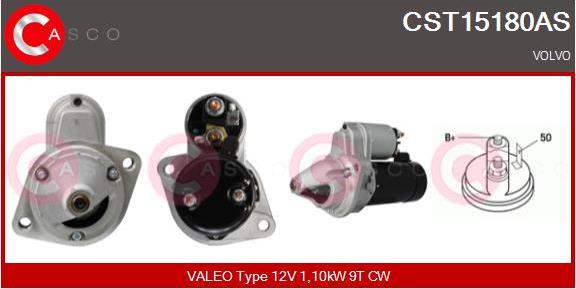 Casco CST15180AS - Стартер unicars.by