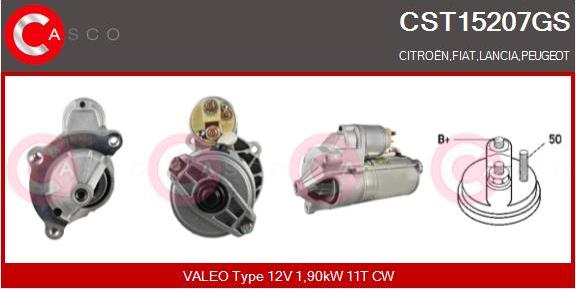 Casco CST15207GS - Стартер unicars.by