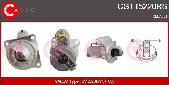 Casco CST15220RS - Стартер unicars.by