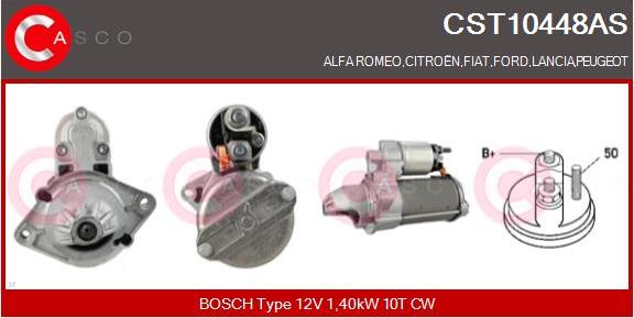 Casco CST10448AS - Стартер unicars.by