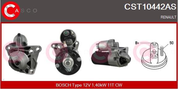 Casco CST10442AS - Стартер unicars.by