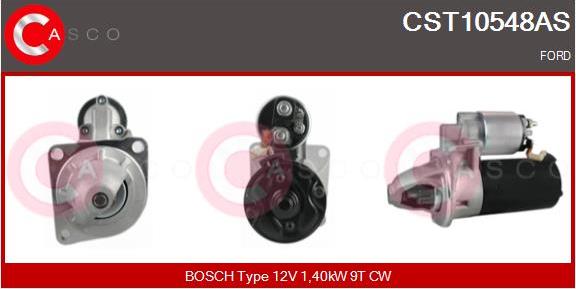 Casco CST10548AS - Стартер unicars.by