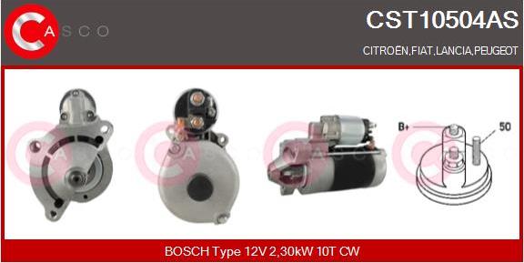 Casco CST10504AS - Стартер unicars.by