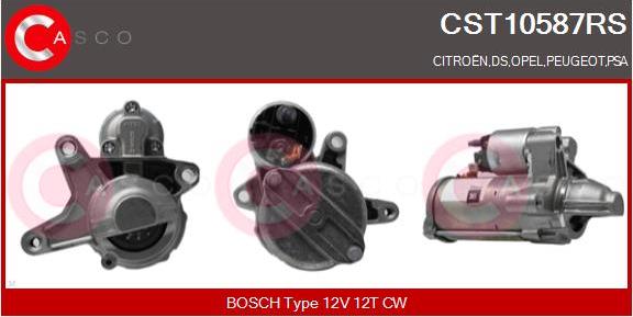 Casco CST10587RS - Стартер unicars.by