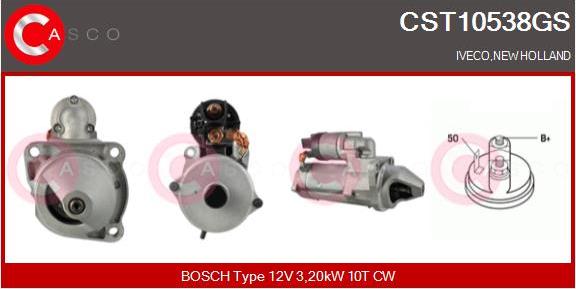 Casco CST10538GS - Стартер unicars.by