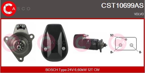 Casco CST10699AS - Стартер unicars.by