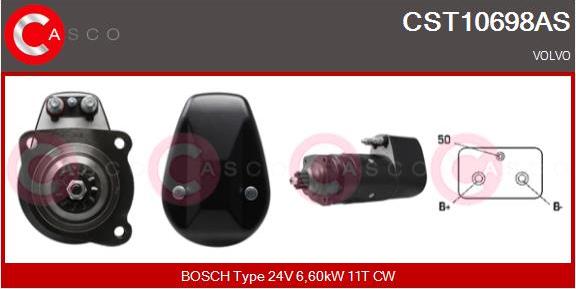 Casco CST10698AS - Стартер unicars.by