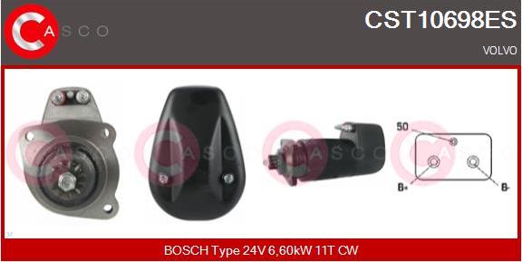 Casco CST10698ES - Стартер unicars.by