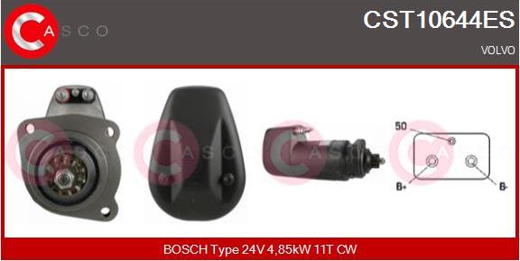 Casco CST10644ES - Стартер unicars.by