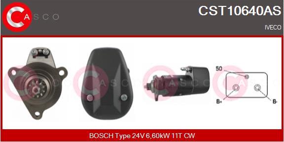 Casco CST10640AS - Стартер unicars.by