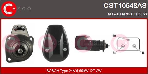 Casco CST10648AS - Стартер unicars.by