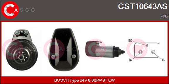 Casco CST10643AS - Стартер unicars.by