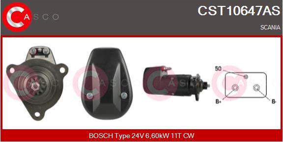 Casco CST10647AS - Стартер unicars.by