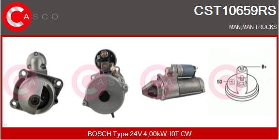 Casco CST10659RS - Стартер unicars.by